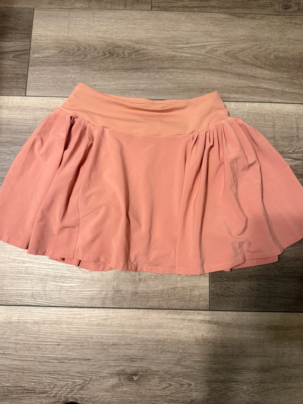 CALIA by Carrie Underwood Coral Peach Circle Skater Skirt